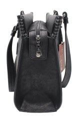 Sellini 3 Bölmeli Siyah Kadın Omuz Çantası 456