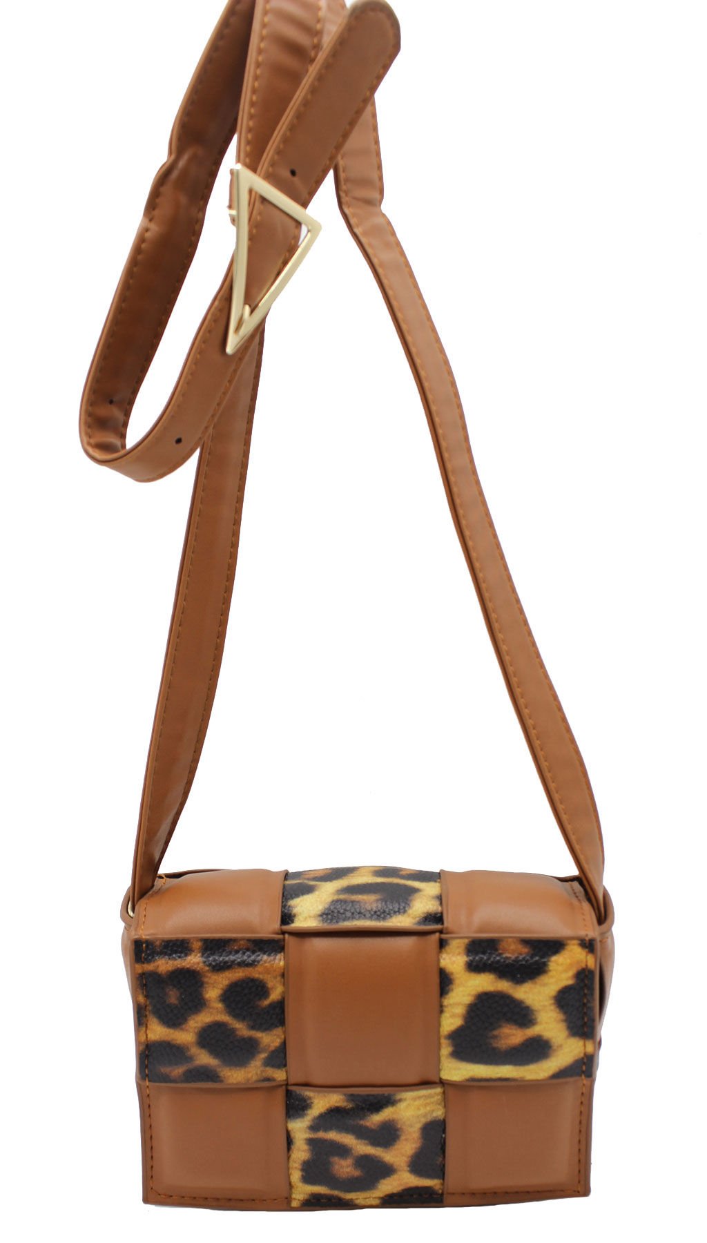 Bottega Model Leopar Taba Kadın Omuz ve Çapraz Çanta 1002