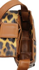 Bottega Model Leopar Taba Kadın Omuz ve Çapraz Çanta 1002