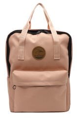 İmperteks Kumaş Unisex Pembe Sırt Çantası 304