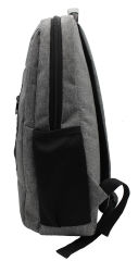 Laptop Cepli Unisex Gri Okul ve Sırt Çantası 306