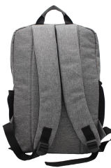 Laptop Cepli Unisex Gri Okul ve Sırt Çantası 306