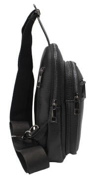 Çok Gözlü Unisex Siyah Body Bag Free Bag Çapraz Çanta 207