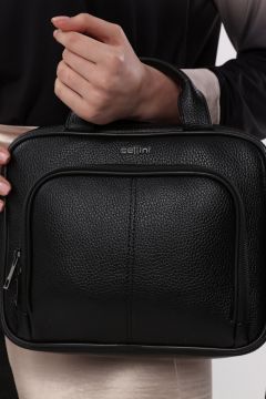 12'' İnç Unisex Siyah Notebook Tablet ve Evrak Çantası