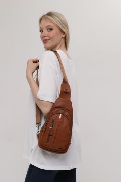 Unisex Taba Omuz Çantası Body Bag Freebag 193