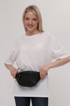 Unisex Siyah Omuz Ve Bel Çantası 213