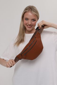 Unisex Taba Omuz Ve Bel Çantası 213