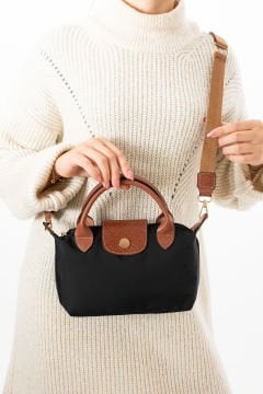 SELLİNİ KADIN SİYAH TABA ÇİFT DERİ SAPLI EL OMUZ VE ÇAPRAZ ÇANTASI 001