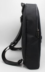 Keten Unisex Siyah Sırt Çantası