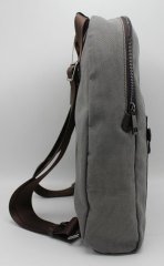 Keten Unisex Gri Sırt Çantası